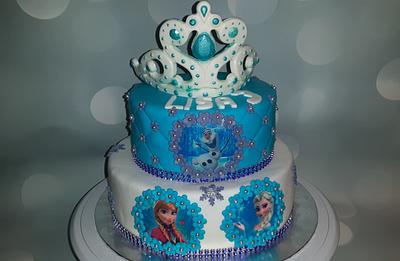 Frozen cake. - Cake by Pluympjescake