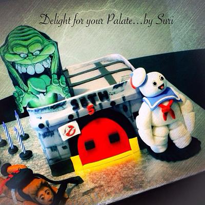 Ghostbusters cake  - Cake by Delight for your Palate by Suri
