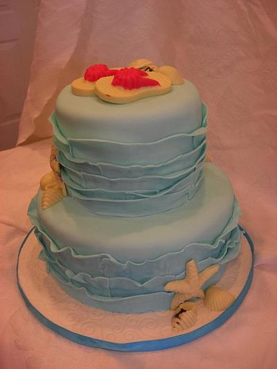 Ruffle Waves - Cake by eperra1