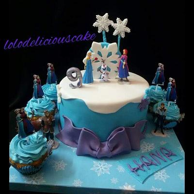 Frozen cake - Cake by lolo delicious cake 