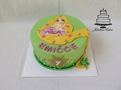 Tangled - Cake by Jakelina