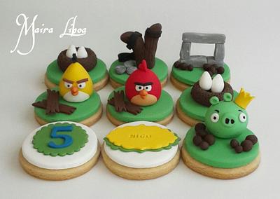 Angry Birds - Cake by Maira Liboa