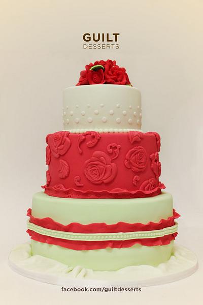 Roses - Cake by Guilt Desserts