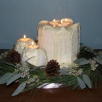 Christmas Candle Cake - Cake by SISA