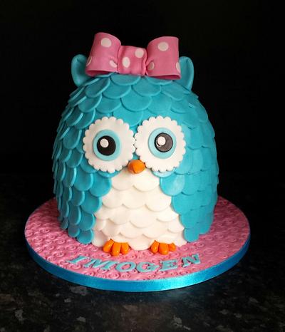Owl cake - Cake by jodie
