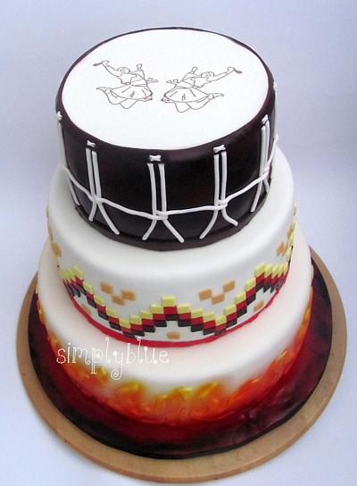 Bulgarian folklore cake - Cake by simplyblue