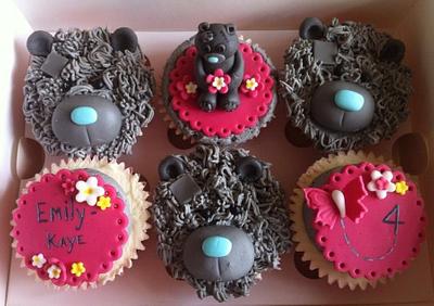 Tatty Teddy themed cupcakes for Emily - Cake by Carrie