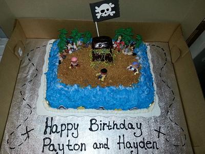Jake and the Neverland Pirates - Cake by Laurie