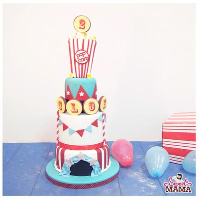 Vintage Circus Cake - Cake by Soraya Sweetmama