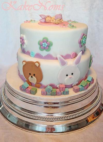 Christening cake  - Cake by KakeNoms 