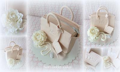 Designer Bag cake  - Cake by Suzi