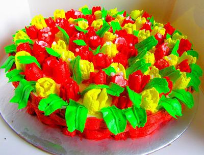 Strawberry cheesecream cake - Cake by Cake and Bake