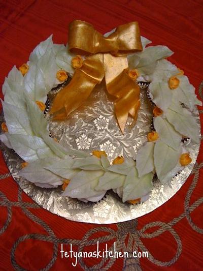 White Wreath cupcakes - Cake by Tetyana
