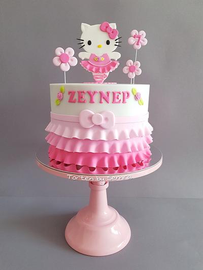 Hello Kitty  - Cake by TortenbySemra