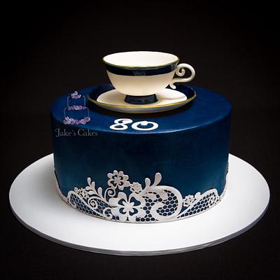 Teacup Cake - Cake by Jake's Cakes
