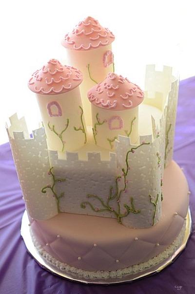 Princess Castle Cake - Cake by Kristen Babcock