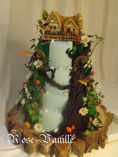 enchanted forest - Cake by cindy