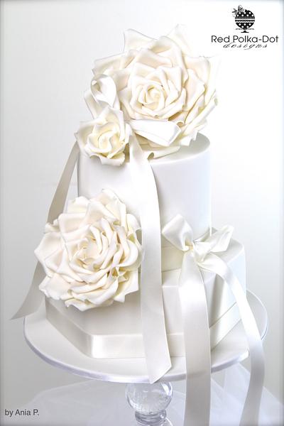 Pretty in White - Cake by RED POLKA DOT DESIGNS (was GMSSC)