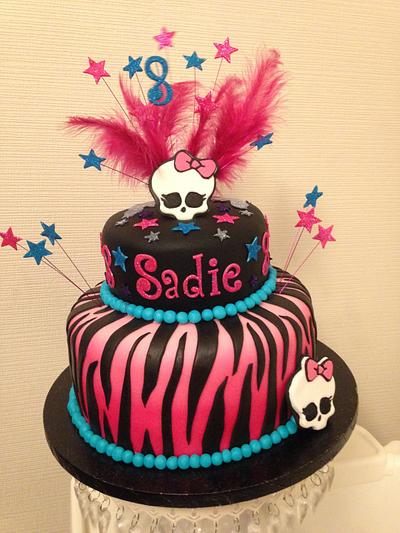 Monster high cake  - Cake by Chaley O'Neill
