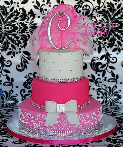 Glam Cake - Cake by CeCe