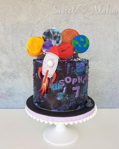 intergalactic space cake - Cake by Sweet Aloha