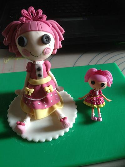 Lalaloopsy Jewel Sparkles cake topper - Cake by For the love of cake (Laylah Moore)
