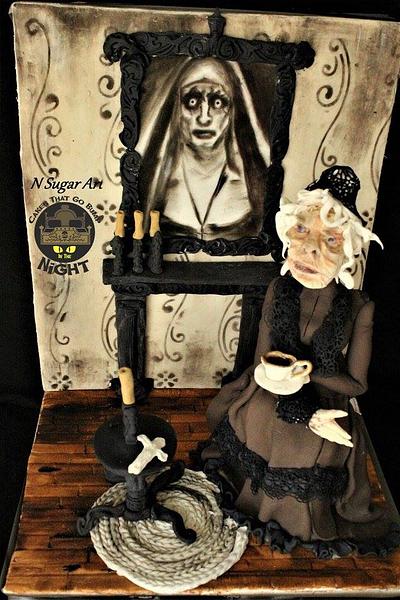 Creepy room -Cakes that go bump in the night collaboration - Cake by N SUGAR ART