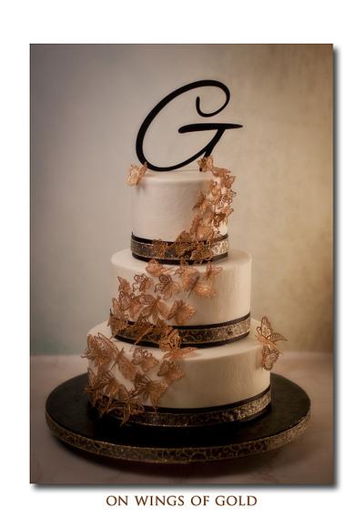 On Wings of Gold - Cake by Jan Dunlevy 