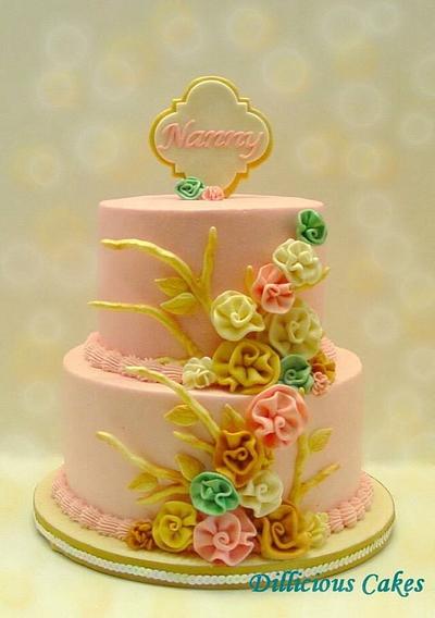 Nanny's Birthday - Cake by Stephanie Dill