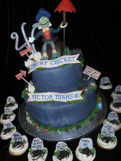Over the Hill - Cake by Maria Cazarez Cakes and Sugar Art