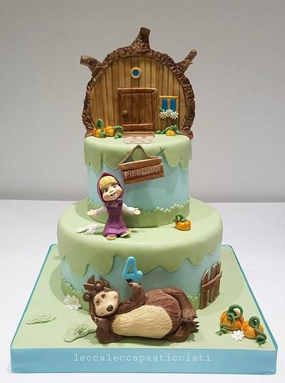 Masha e orso - Cake by leccalecca