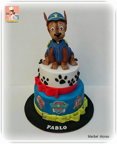 Chase paw patrol - Cake by MaribelAlonso