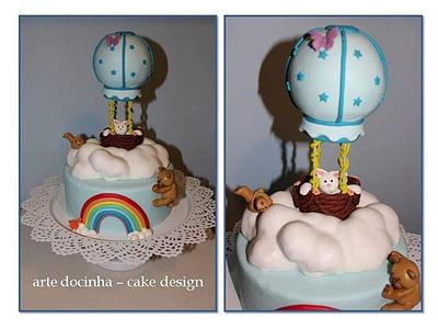 Bolo balão de ar quente - Cake by Arte docinha - cake design 