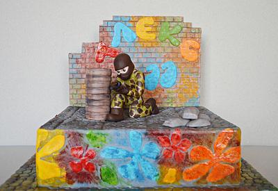 Paintball Cake - Cake by benyna