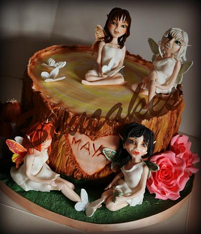 Fairies cake - Cake by YvonneD