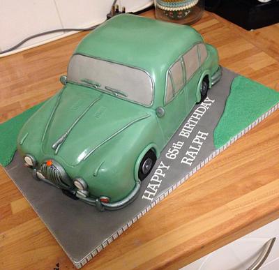 Jaguar MK2 - Cake by Caron Eveleigh