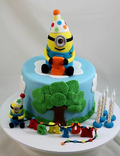 Birthday minion - Cake by Kake Krumbs