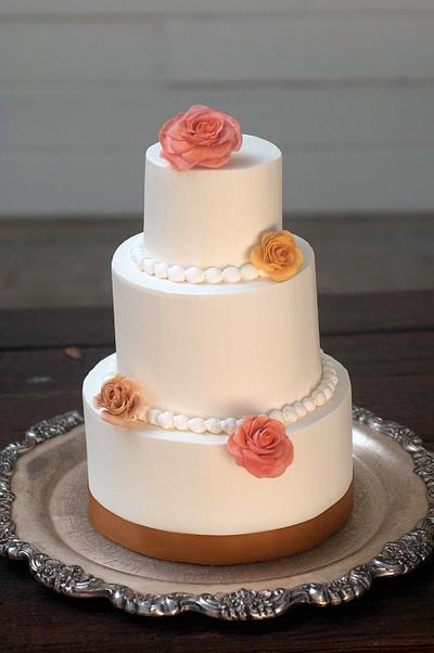 Buttercream Anniversary Cake - Cake by Yvonne Janowski