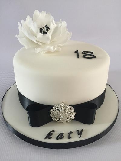 Female Birthday Cake - Flecks Cakes