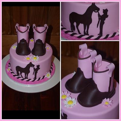 Horse Silhouette - Cake by BeccaliciousCakes