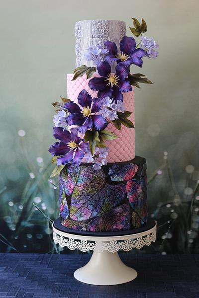 Poetry in Purple - Cake by Sweet Symphony