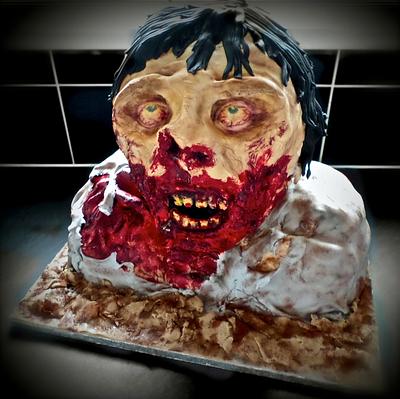 Zombie Cake - Cake by Vanessa 