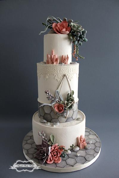 Succulent cake - Cake by Angela Penta