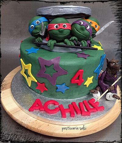 Ninja Turtles cake - Cake by barbara Saliprandi