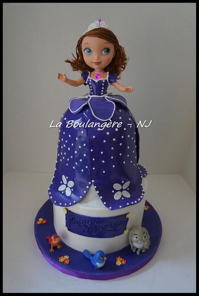 Sofia The First Cake - Cake by KAT