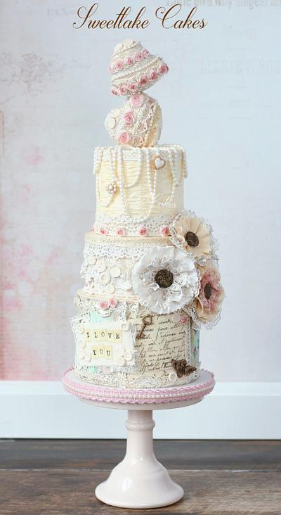 Romantic Valentines Day cake - Cake by Tamara