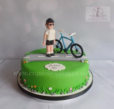 Bike cake - Cake by Natalie Wells