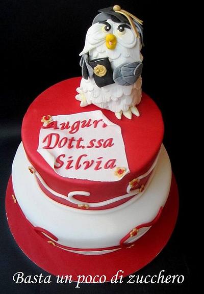 Torta laurea - Cake by Basta1pocodizucchero