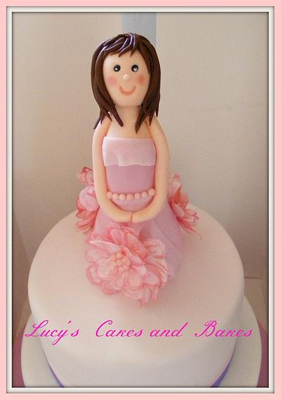 Two Tier Princess Cake - Cake by Lucy's Cakes and Bakes