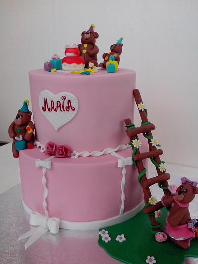 party bears!! - Cake by NadiaPedrazaMartinez
